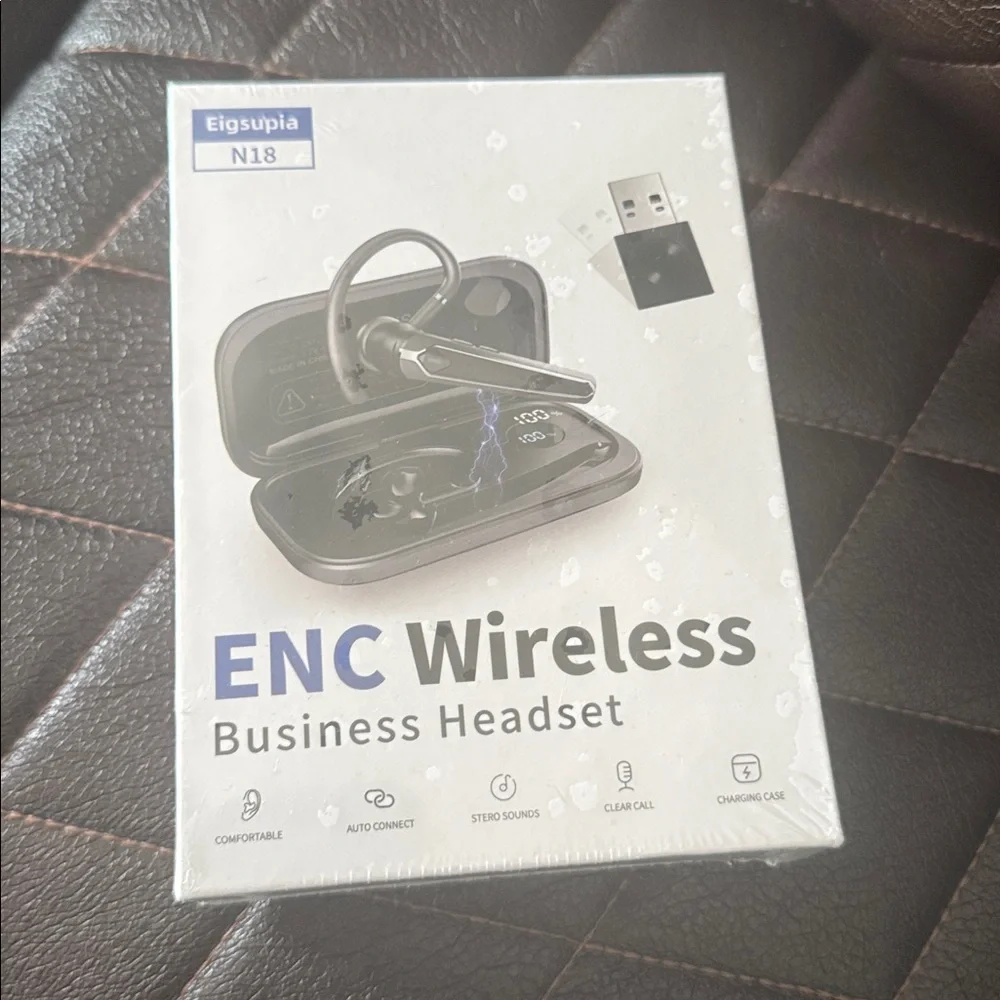 Wireless Bluetooth Headset - Black